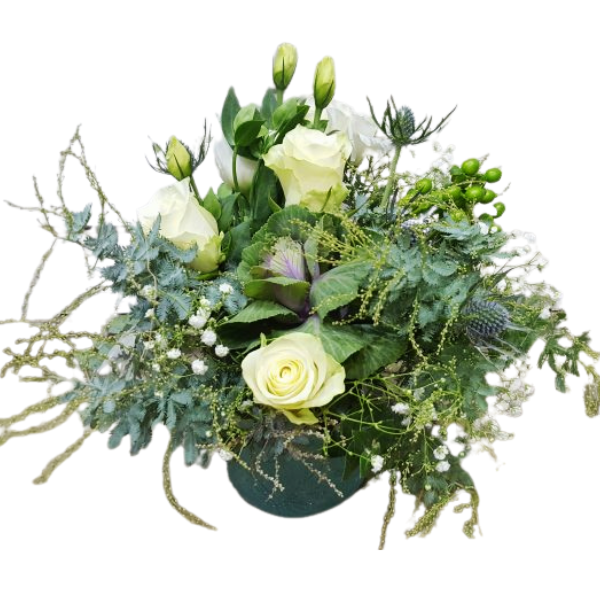 Discover Our Best-Selling Bouquets That Customers Can’t Get Enough Of 5 Dainty Pastel Posy in the Vase with White Roses