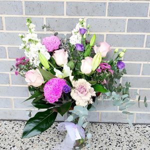 Blush & Lavender Dream Vase Arrangement