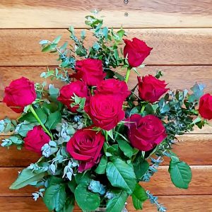 18 Red Roses for Valentine’s Day